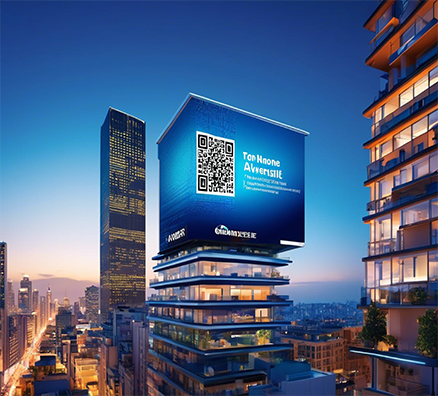 Vistaads CompaiPA Unique Rooftop billboard on a busy road, urban center